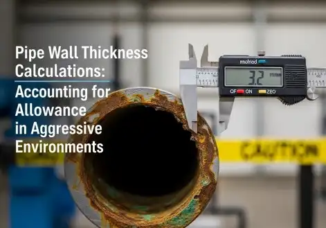 Pipe Wall Thickness Calculations: Accounting for Corrosion Allowance in Aggressive Environments